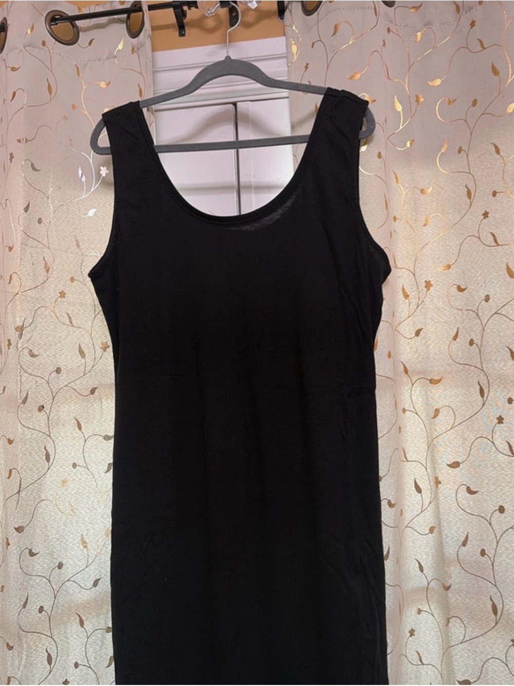 Ambiance Black Sleeveless Midi Dress - Picture 3 of 3